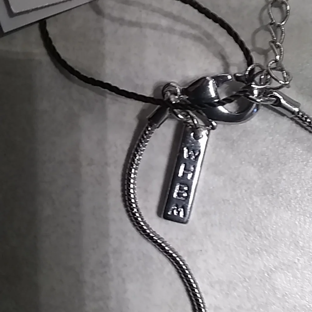 Chicos faux pink pearl and silver necklace. - Picture 6 of 12